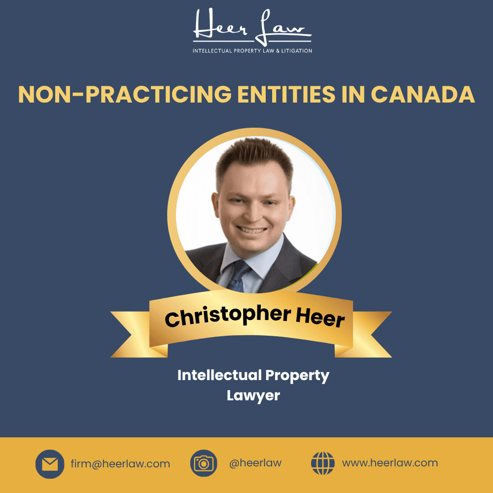 Non-Practising Entities in Canada