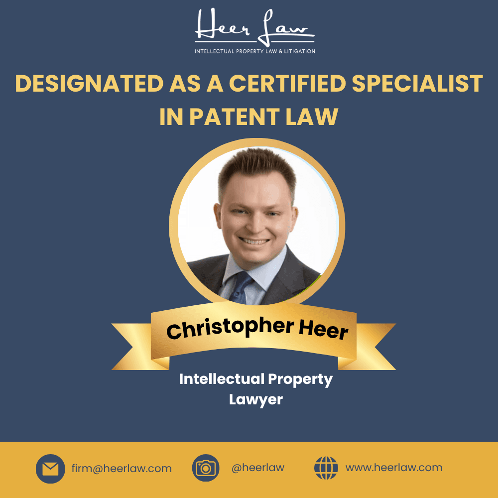 Christopher Heer Designated as a Certified Specialist