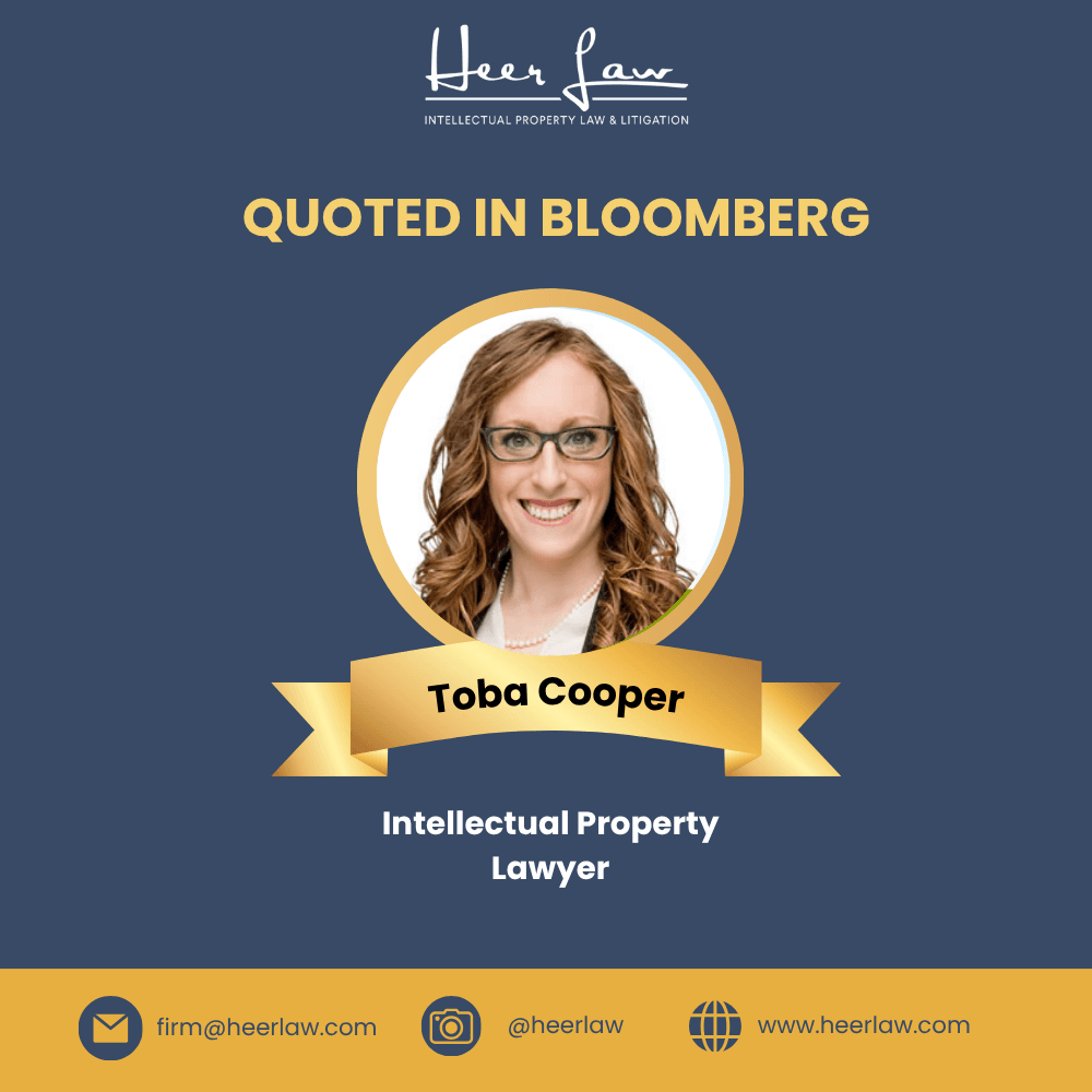 Toba Cooper Quoted in Bloomberg
