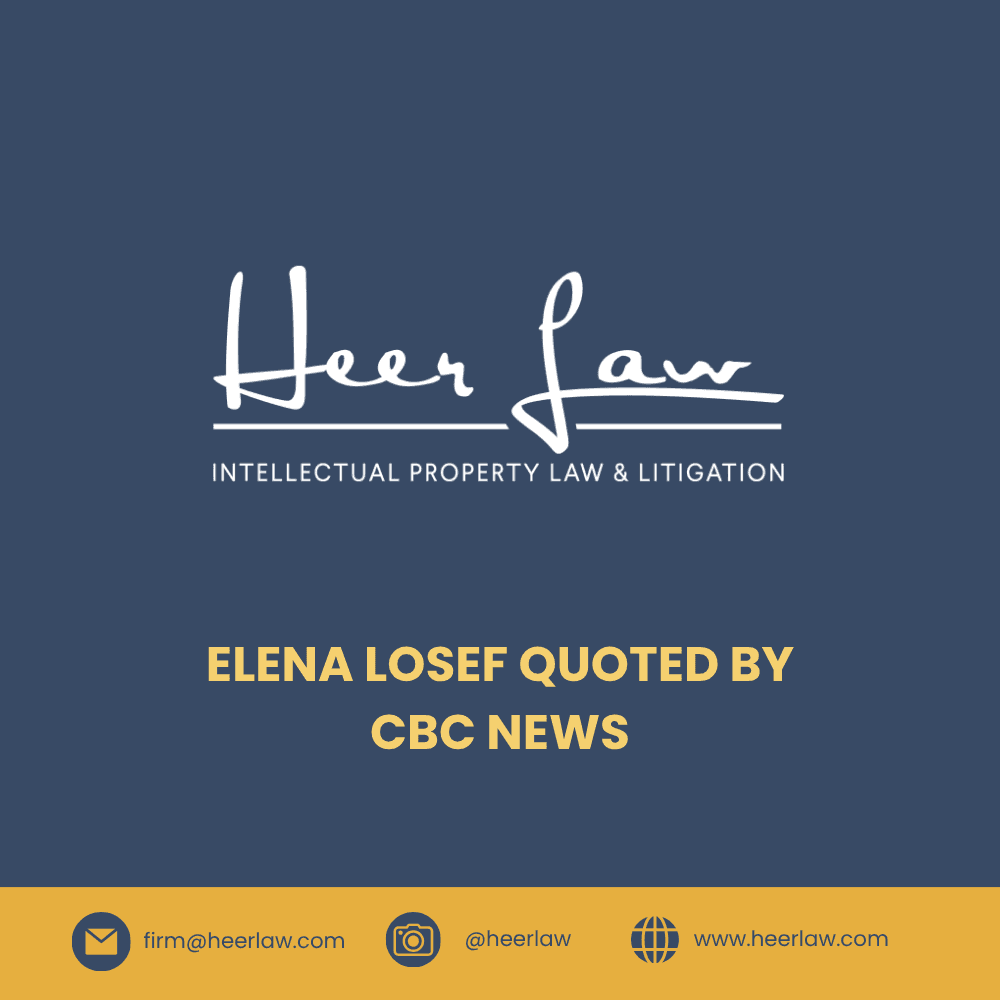 Elena Iosef Quoted by CBC News