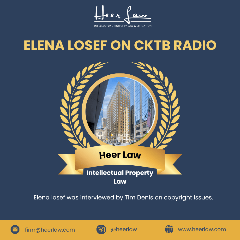 Elena Iosef on CKTB Radio